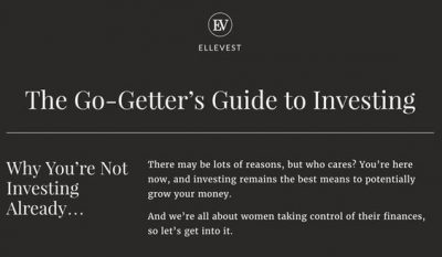 Ellevest - The Go-Getter's Guide to Investing