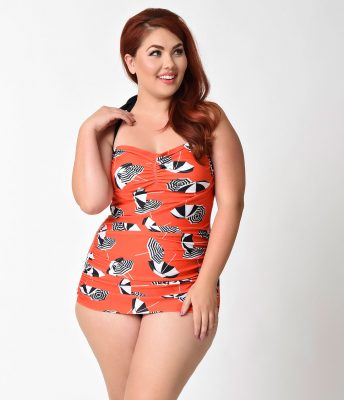 Plus-size swimsuit