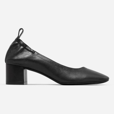 Everlane The Day Heel in Black