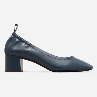 Everlane The Day Heel in Navy