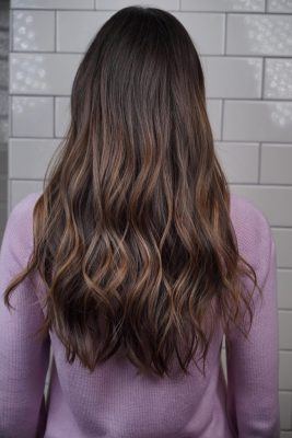 10 Examples of Dark Brown Hair With Highlights